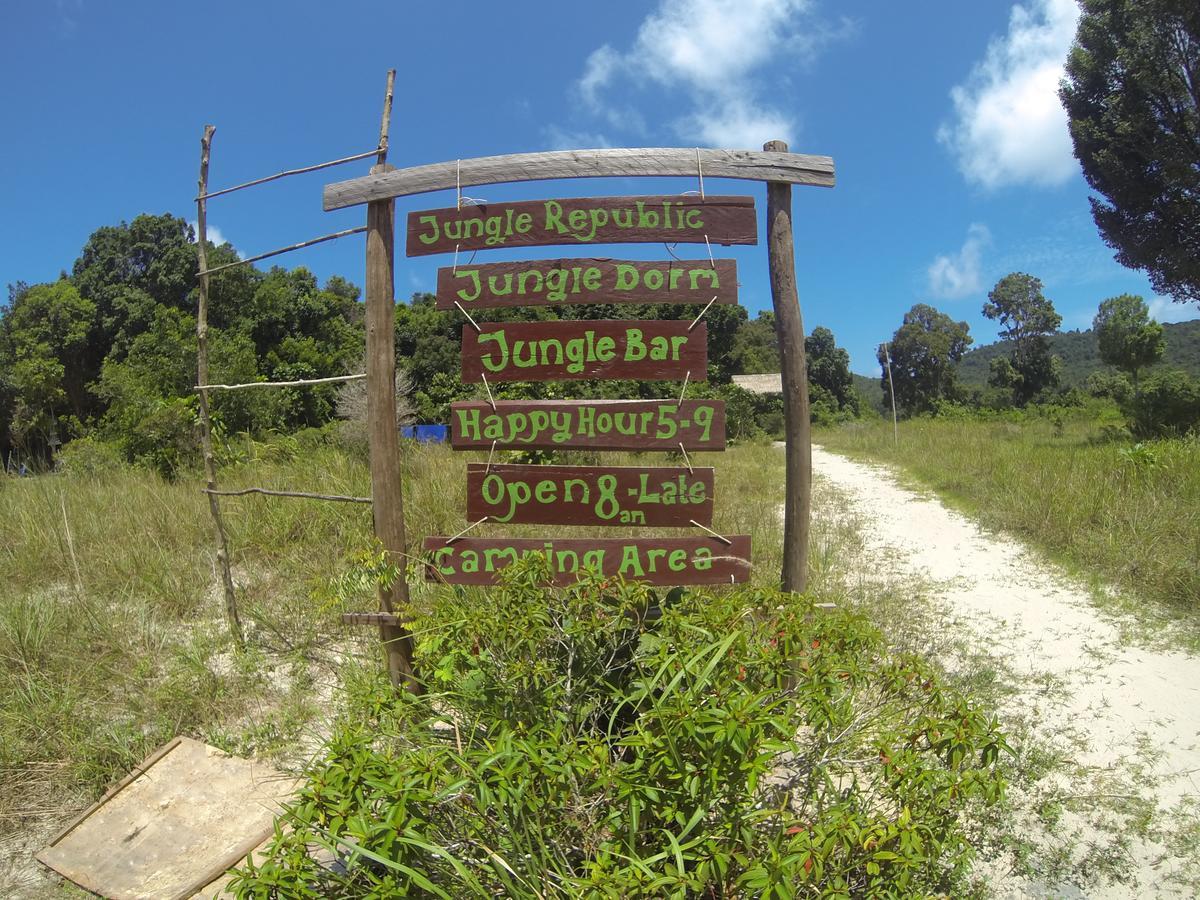 Jungle Republic Vandrehjem Koh Rong Samlon Eksteriør billede